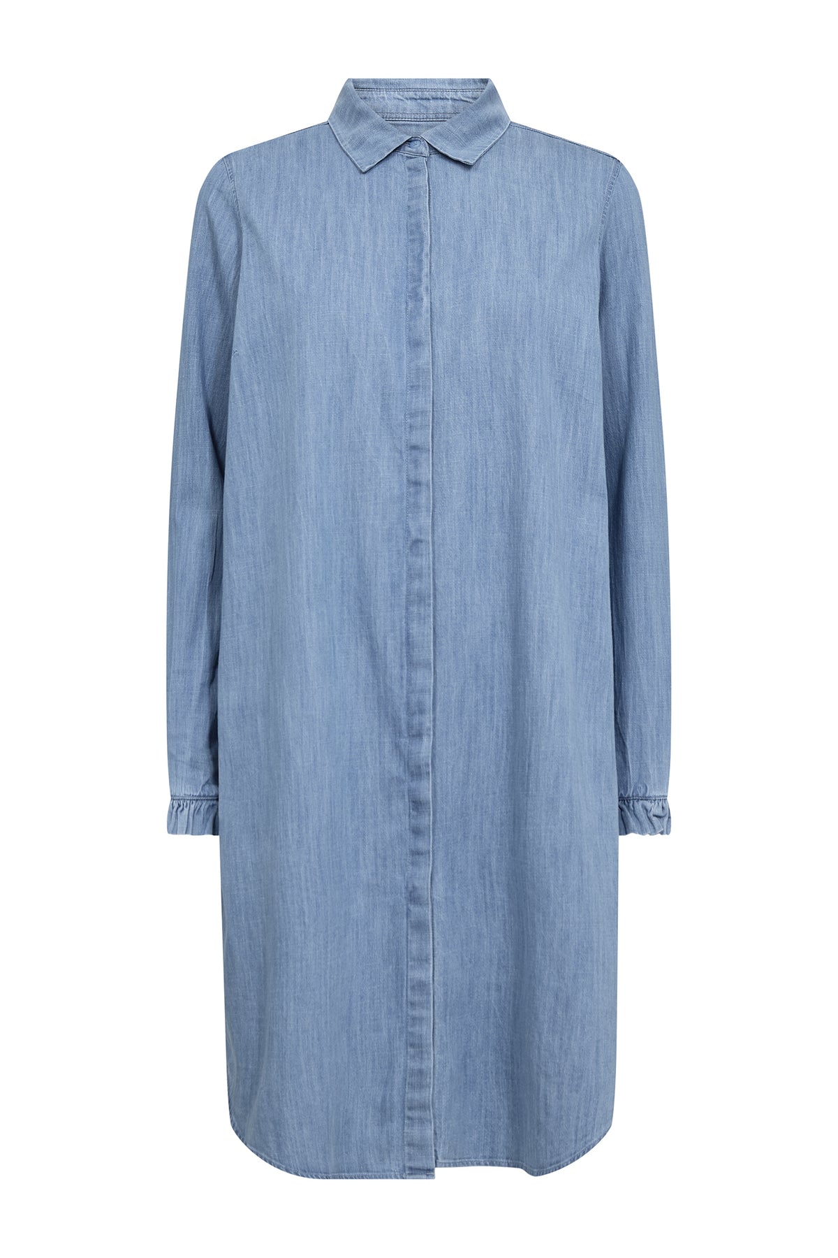 MMMattie Flip Denim Dress Mid Blue - 178800