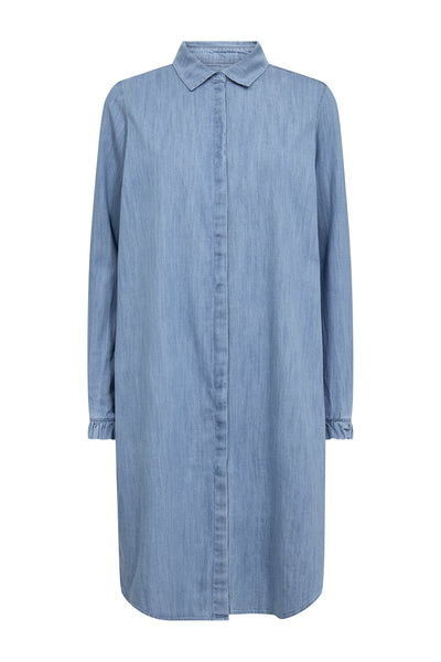 MMMattie Flip Denim Dress Mid Blue - 178800 Thumbnail