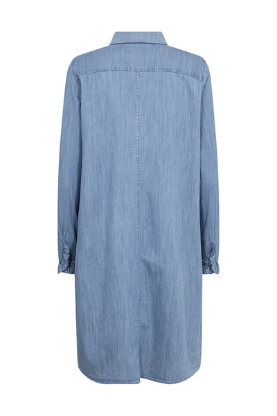 MMMattie Flip Denim Dress Mid Blue - 178800 Thumbnail