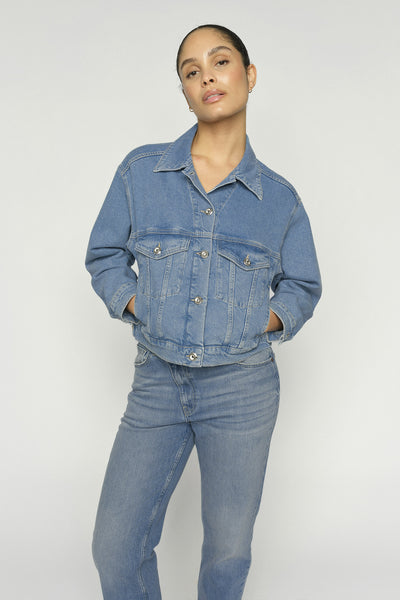 MMMavi Jentra Jacket Light Blue - 178640 Thumbnail