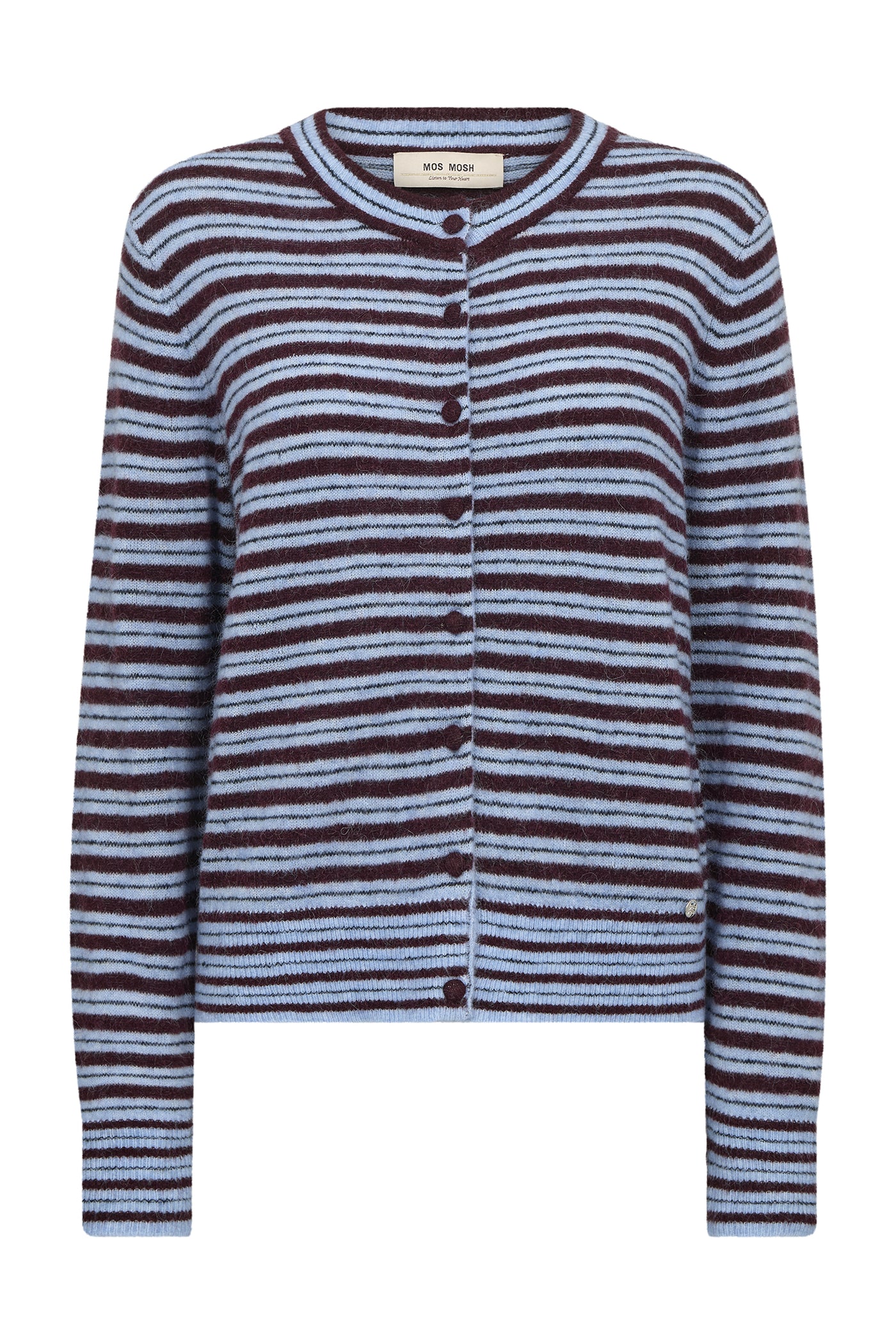 MMMilvi Stripe Cardigan Port Royale - 183000