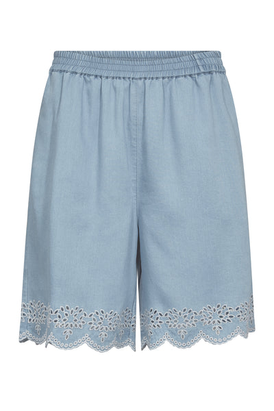 MMMoody Softy Shorts Light Blue - 179480 Thumbnail