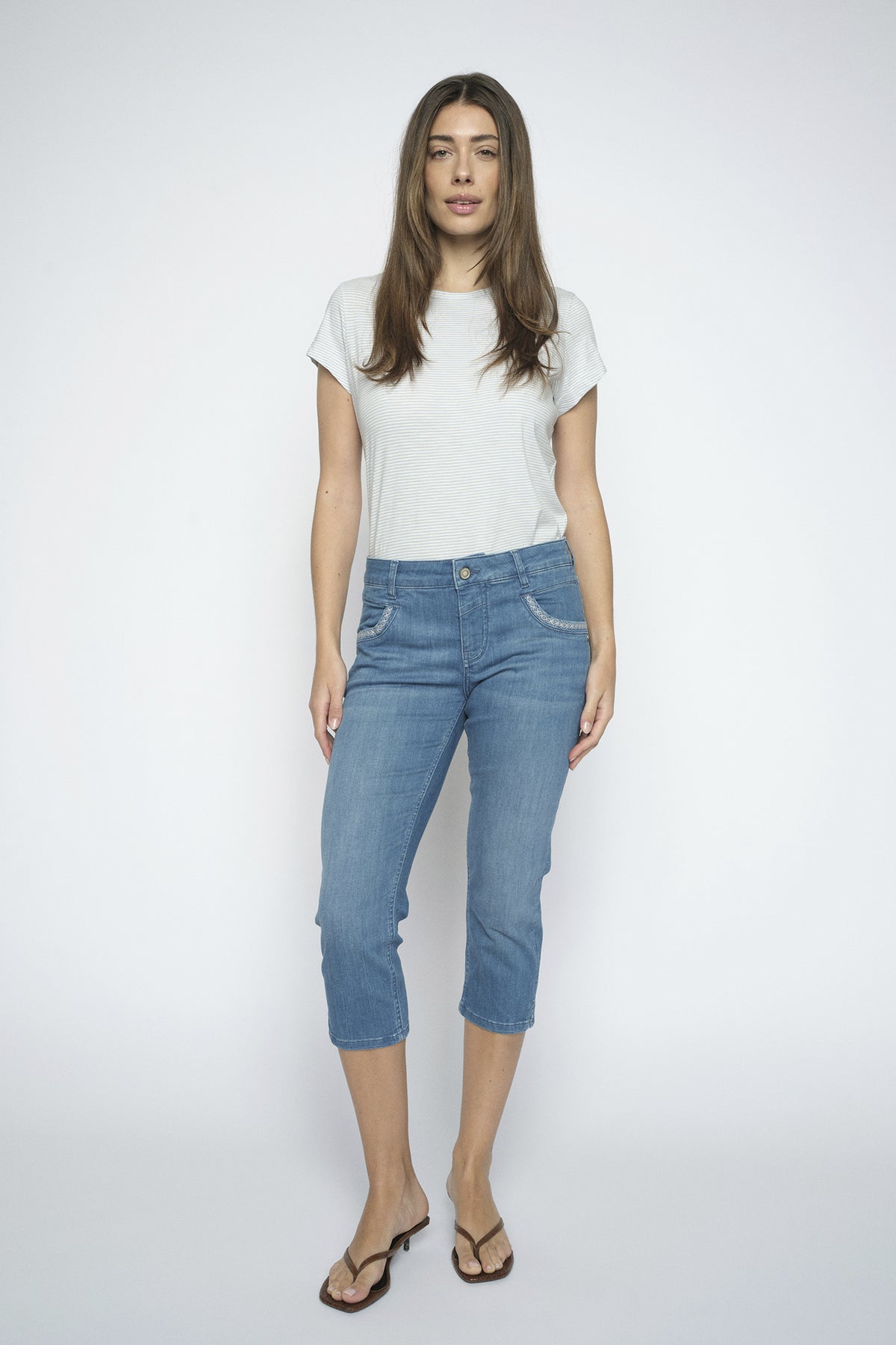MMNaomi Bali Jeans Mid Blue - 179940