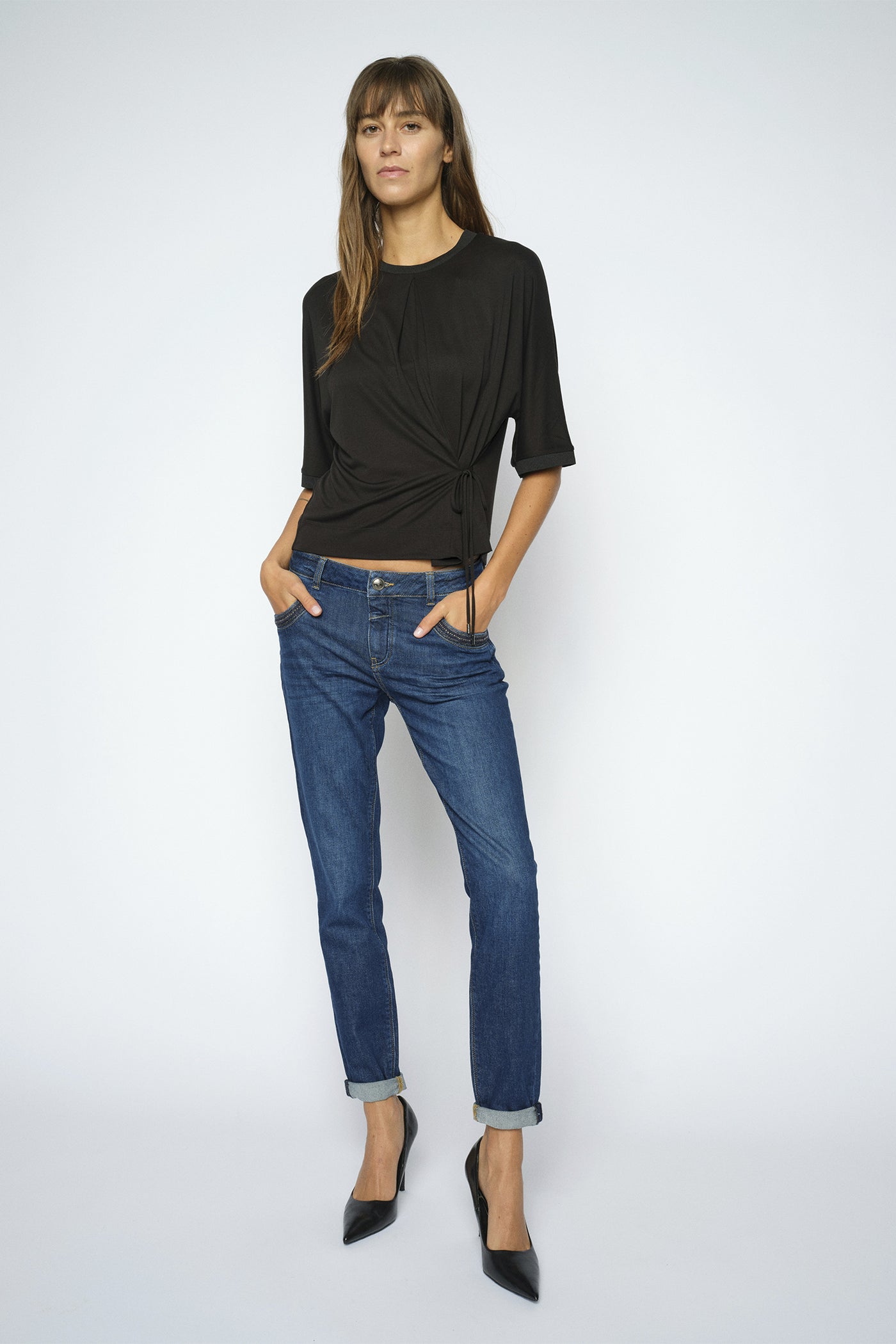 MMNaomi Bran Jeans DARK BLUE - 182650