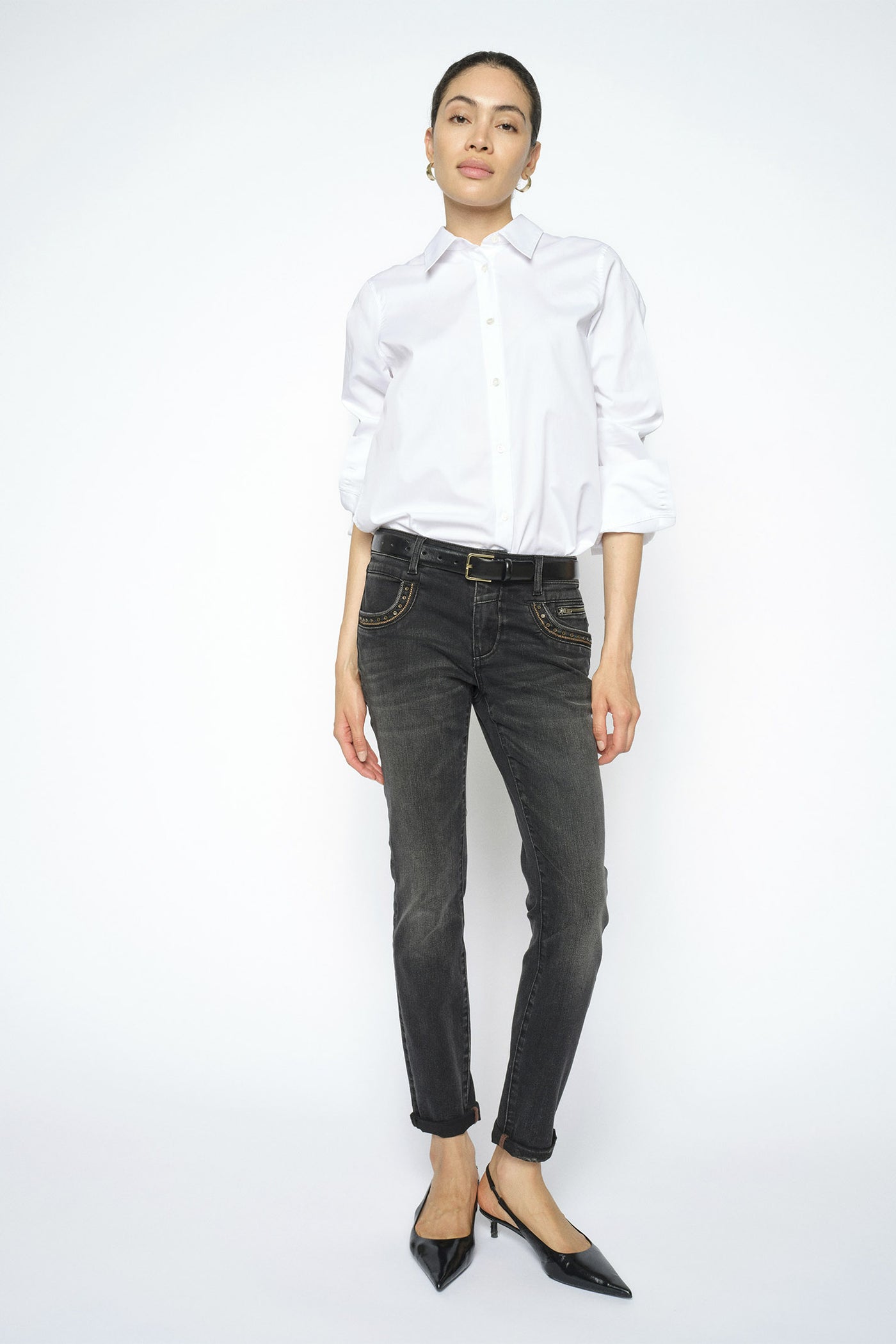MMNaomi Teni Jeans Grey - 182150