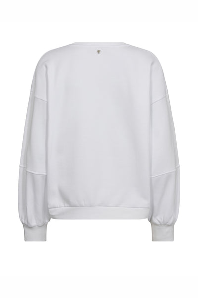 MMNati O-LS Sweatshirt White - 176110 Thumbnail