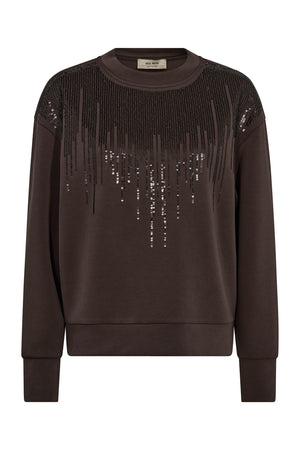 MMNeve O-LS Glam Sweatshirt Bracken - 175350
