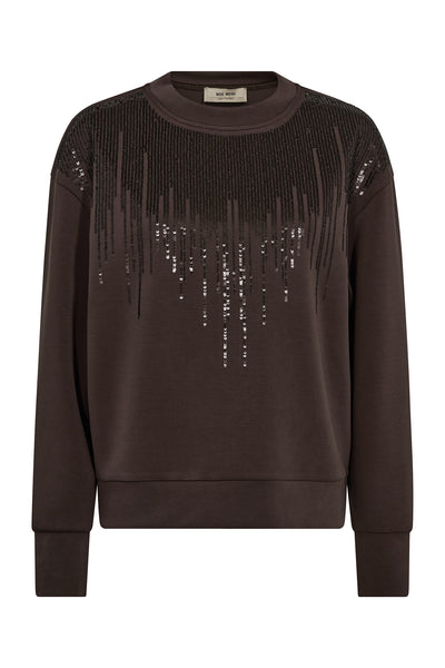 MMNeve O-LS Glam Sweatshirt Bracken - 175350 Thumbnail