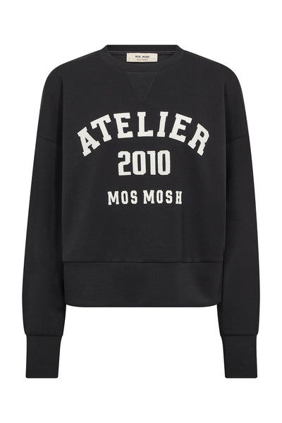MMNima O-LS  Sweatshirt Black - 177510 Thumbnail