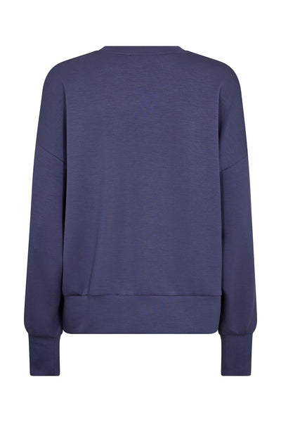 MMNima O-LS  Sweatshirt Crown Blue - 177510 Thumbnail