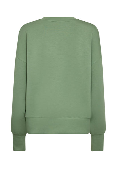 MMNima O-LS  Sweatshirt Turf Green - 177510 Thumbnail