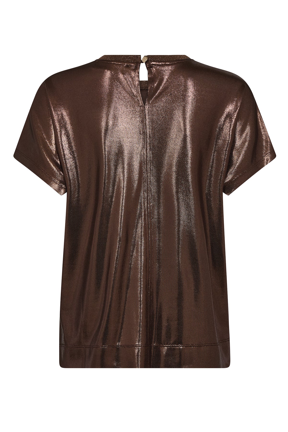 MMNivola O-neck Metallic Tee Bracken