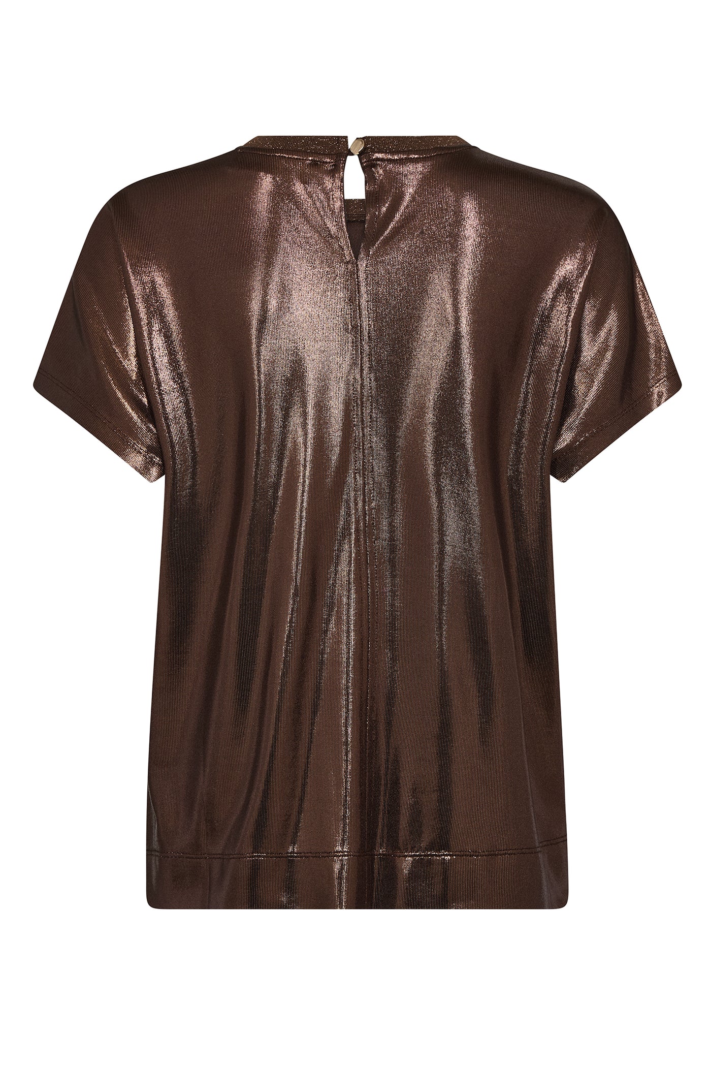 MMNivola O-neck Metallic Tee Bracken