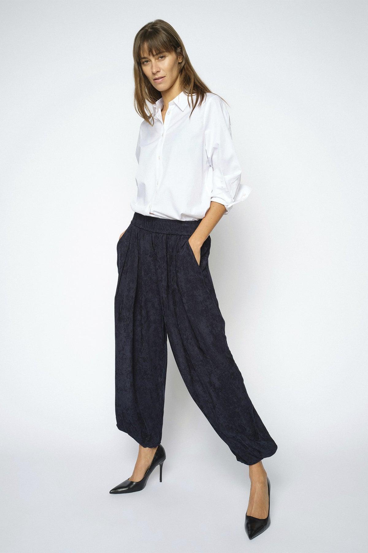 MMNuello Trellis Pant Salute Navy - 182200