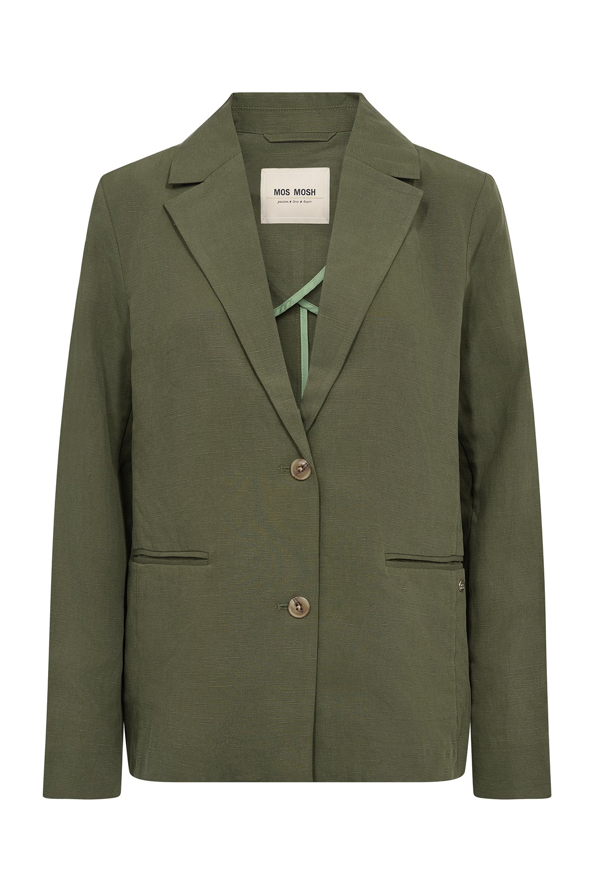 MMNynne Alexis Blazer Olive night - 176910