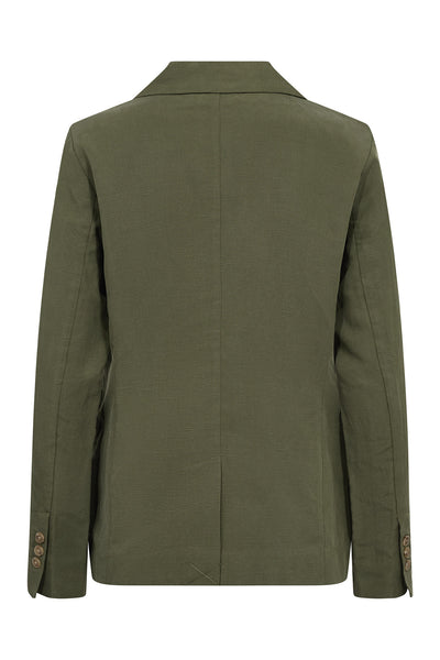 MMNynne Alexis Blazer Olive night - 176910 Thumbnail