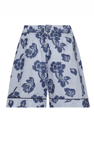 MMObzon Stripe Jacq Shorts Skyway - 179820 Thumbnail