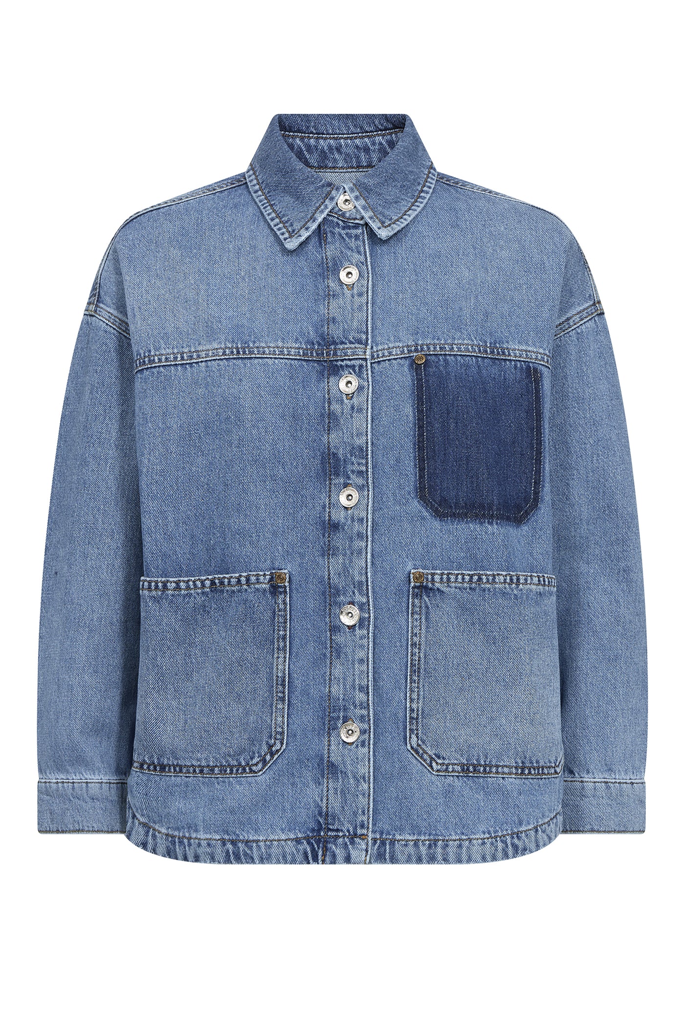 MMOline Enk Shirt Blue - 182720