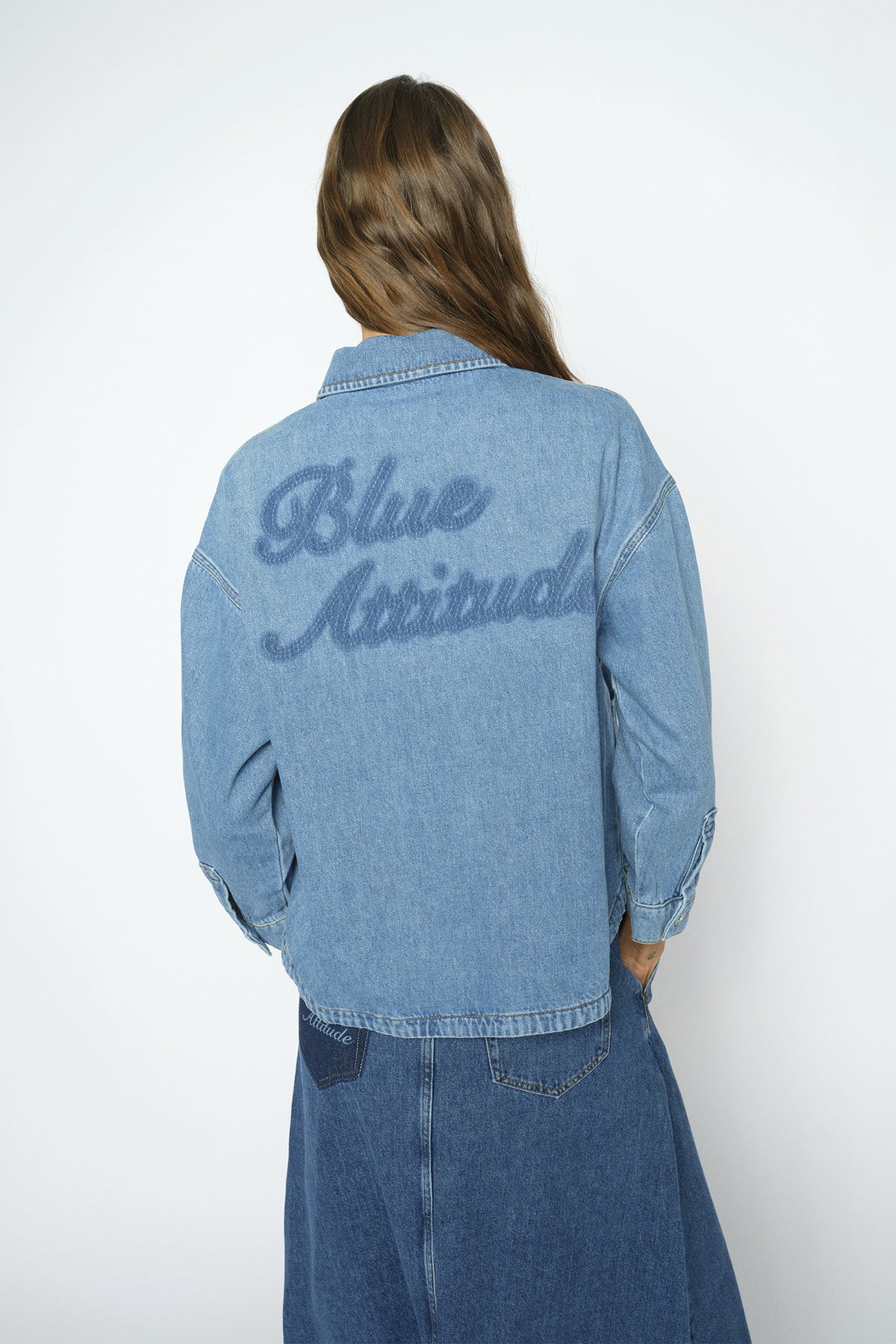 MMOline Enk Shirt Blue - 182720