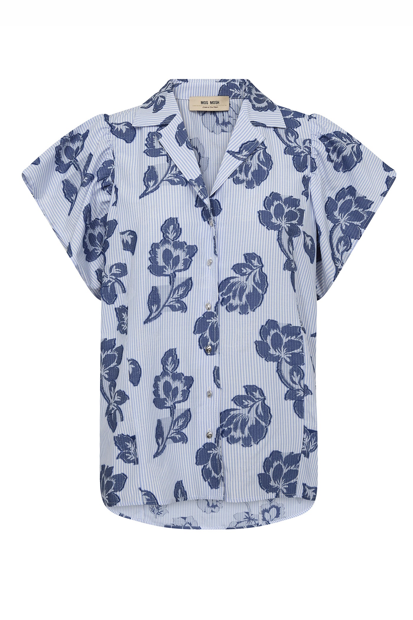 MMOsco Stripe Jacq Shirt Skyway - 179800