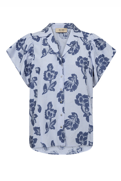 MMOsco Stripe Jacq Shirt Skyway - 179800 Thumbnail