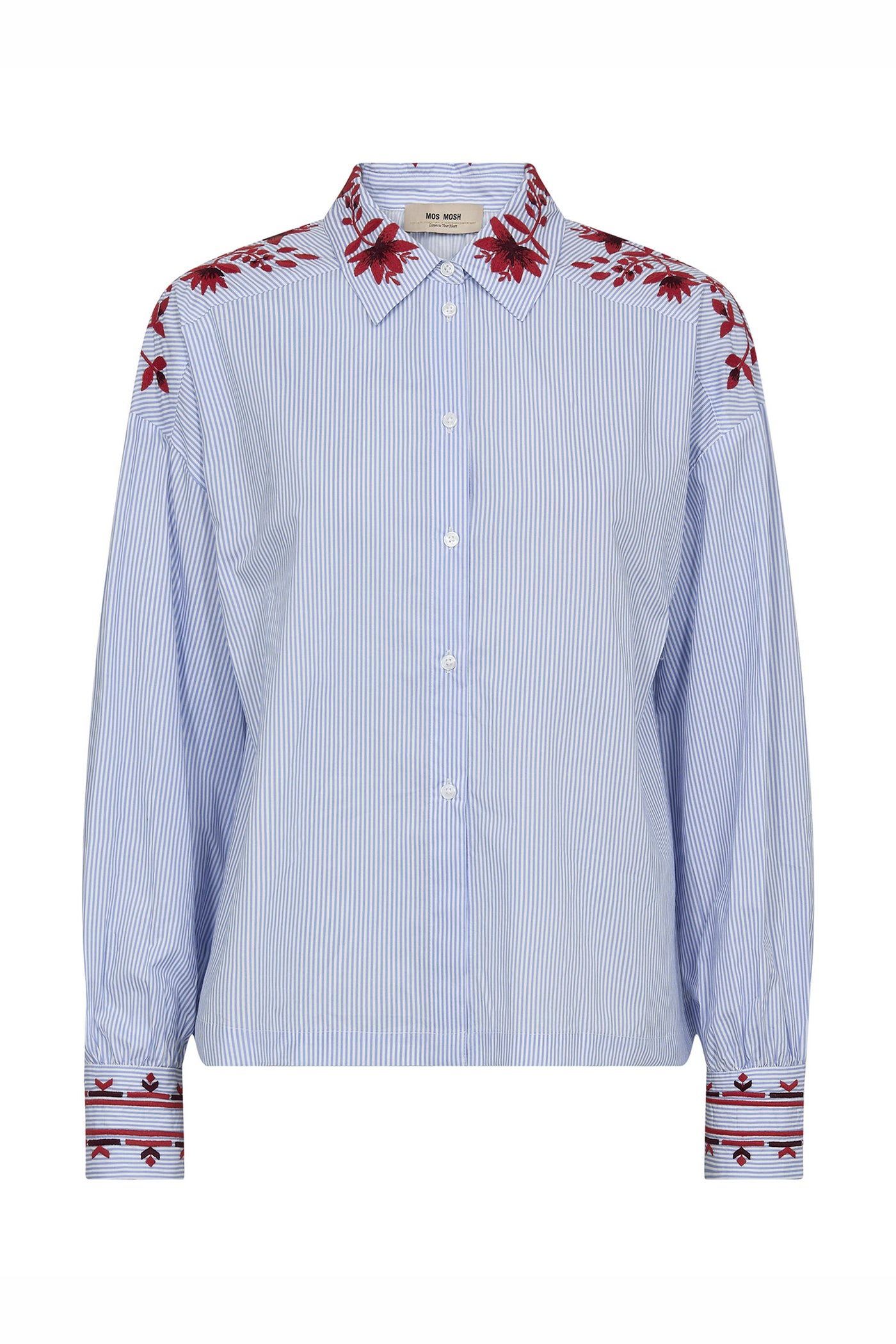 MMOsmo Stripey Shirt Brunnera Blue - 178550