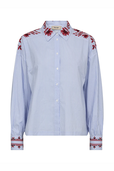 MMOsmo Stripey Shirt Brunnera Blue - 178550 Thumbnail