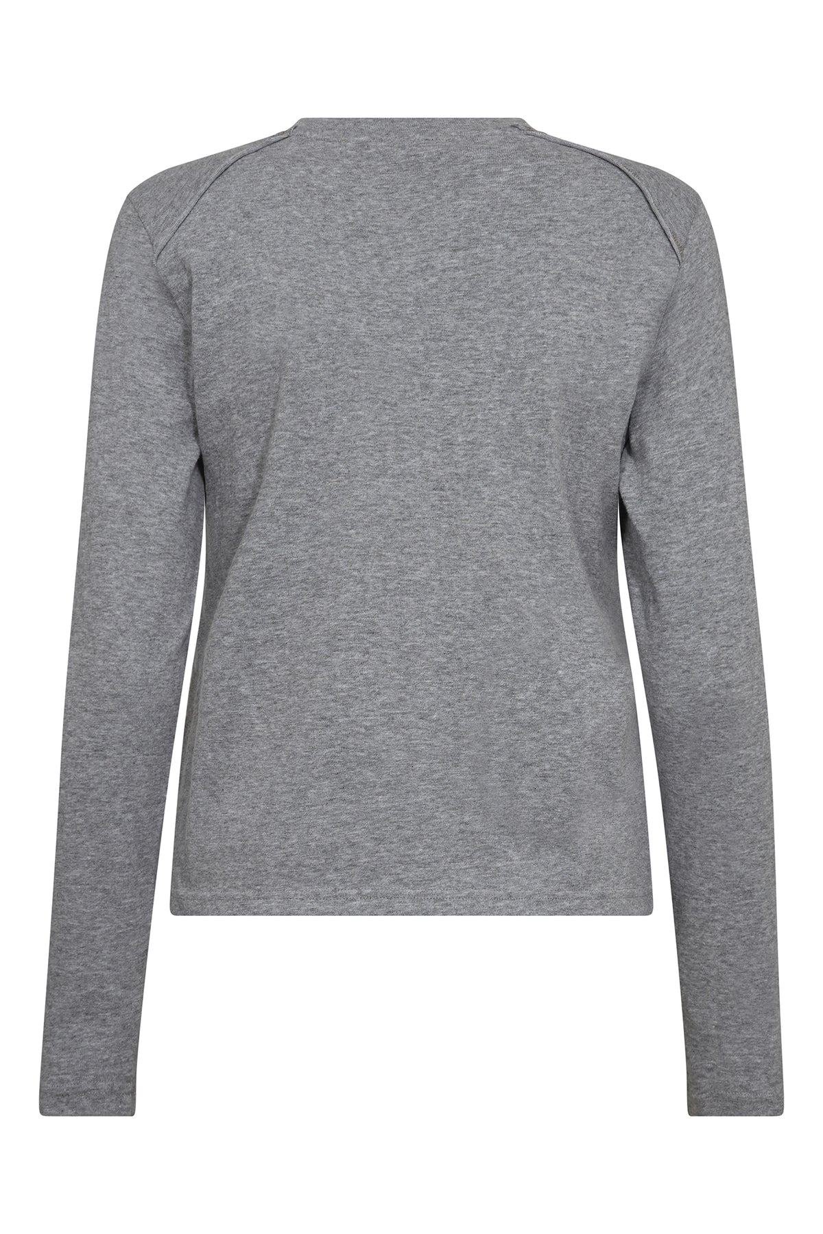 MMPaige O-LS Tee Grey Melange - 174030