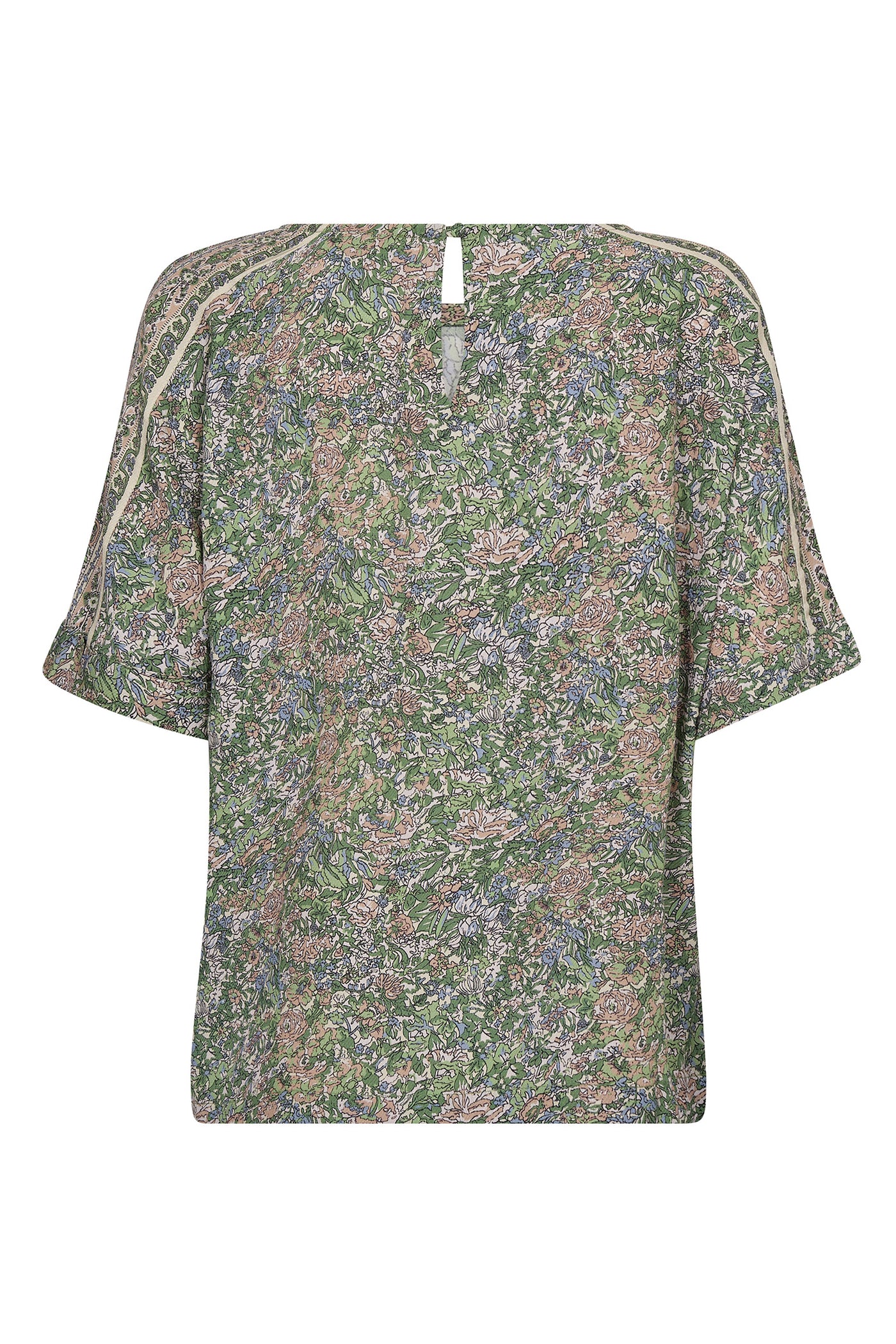 MMPalma Flowish Orchid Blouse Turf Green - 177360