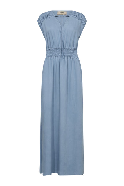 MMPaola Softy Dress Light Blue - 179510 Thumbnail