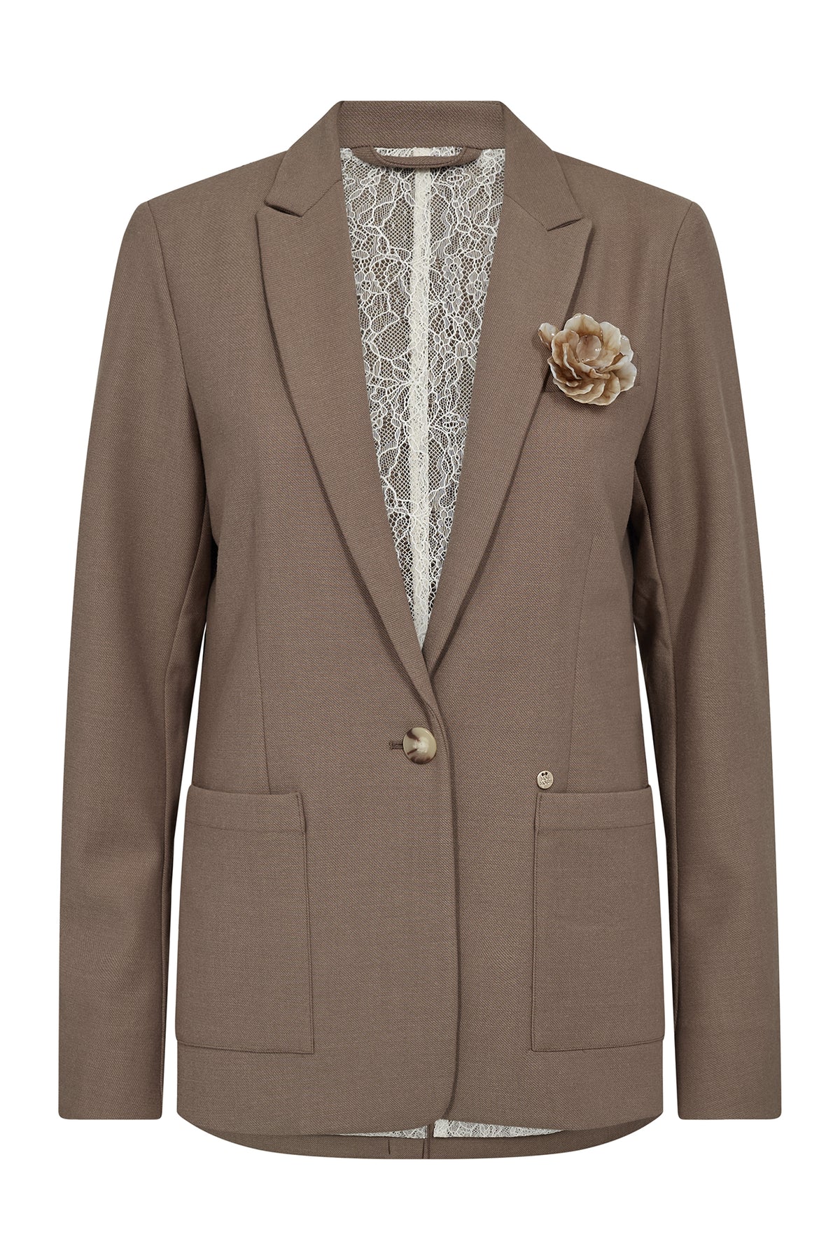 MMPhebs Polly Blazer Coffee Quartz - 177390