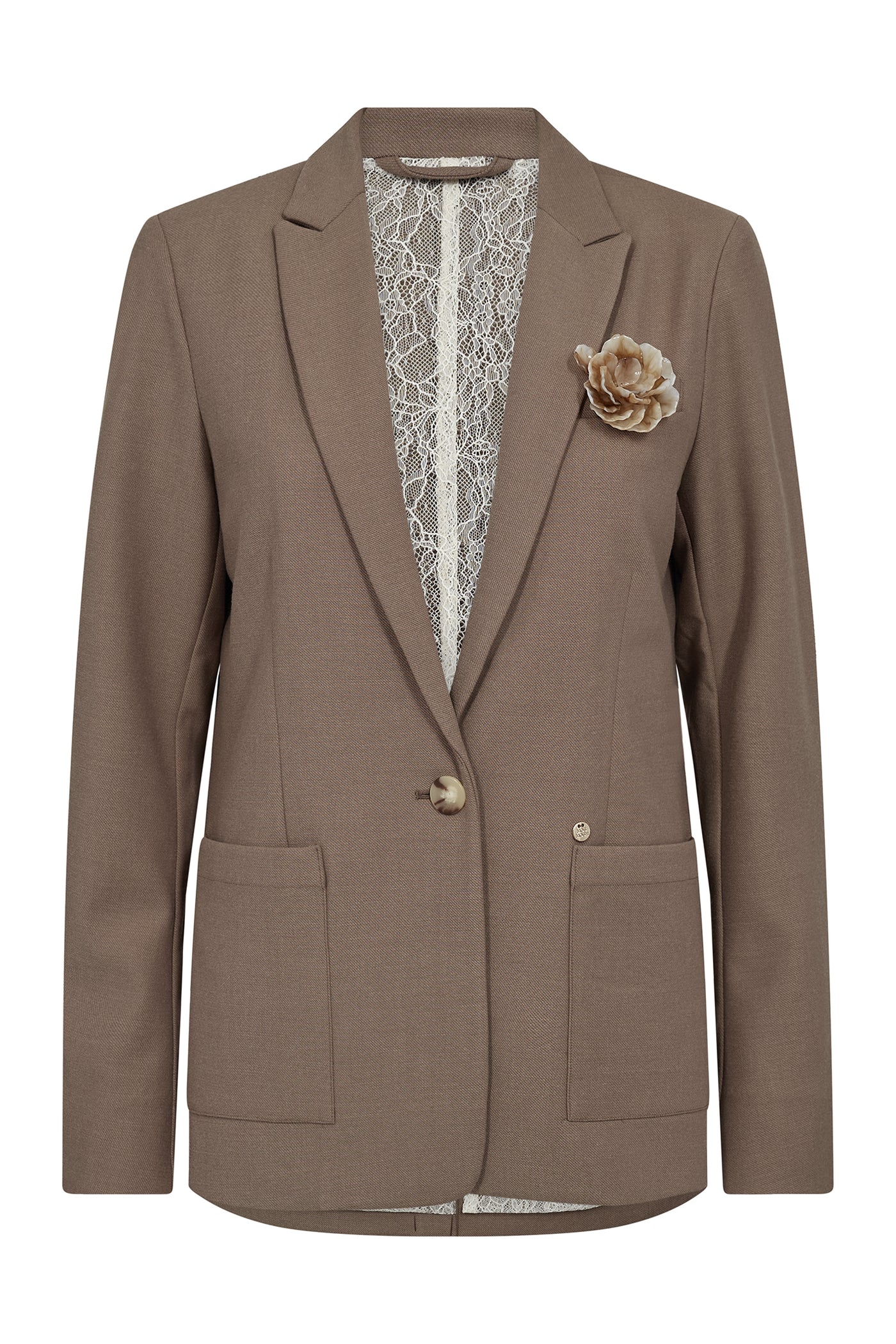 MMPhebs Polly Blazer Coffee Quartz - 177390