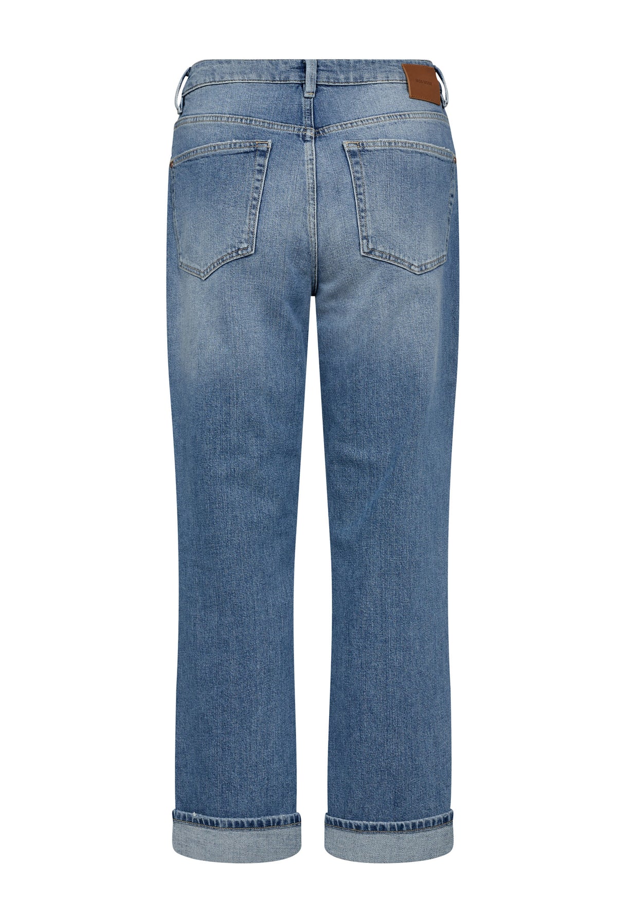 MMRachel Slanted Jeans Mid Blue - 178150