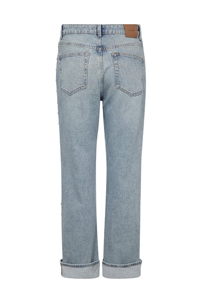 MMRachel Studs Jeans Light Blue - 178430 Thumbnail