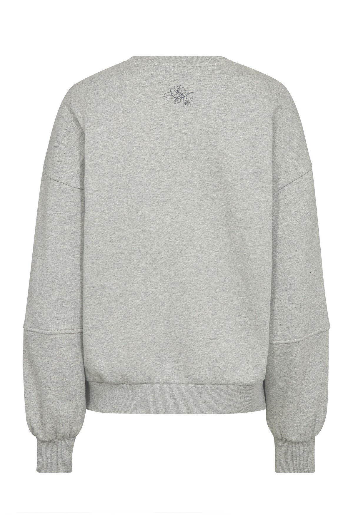 MMRafa O-LS Sweatshirt Light Grey Melange - 179010