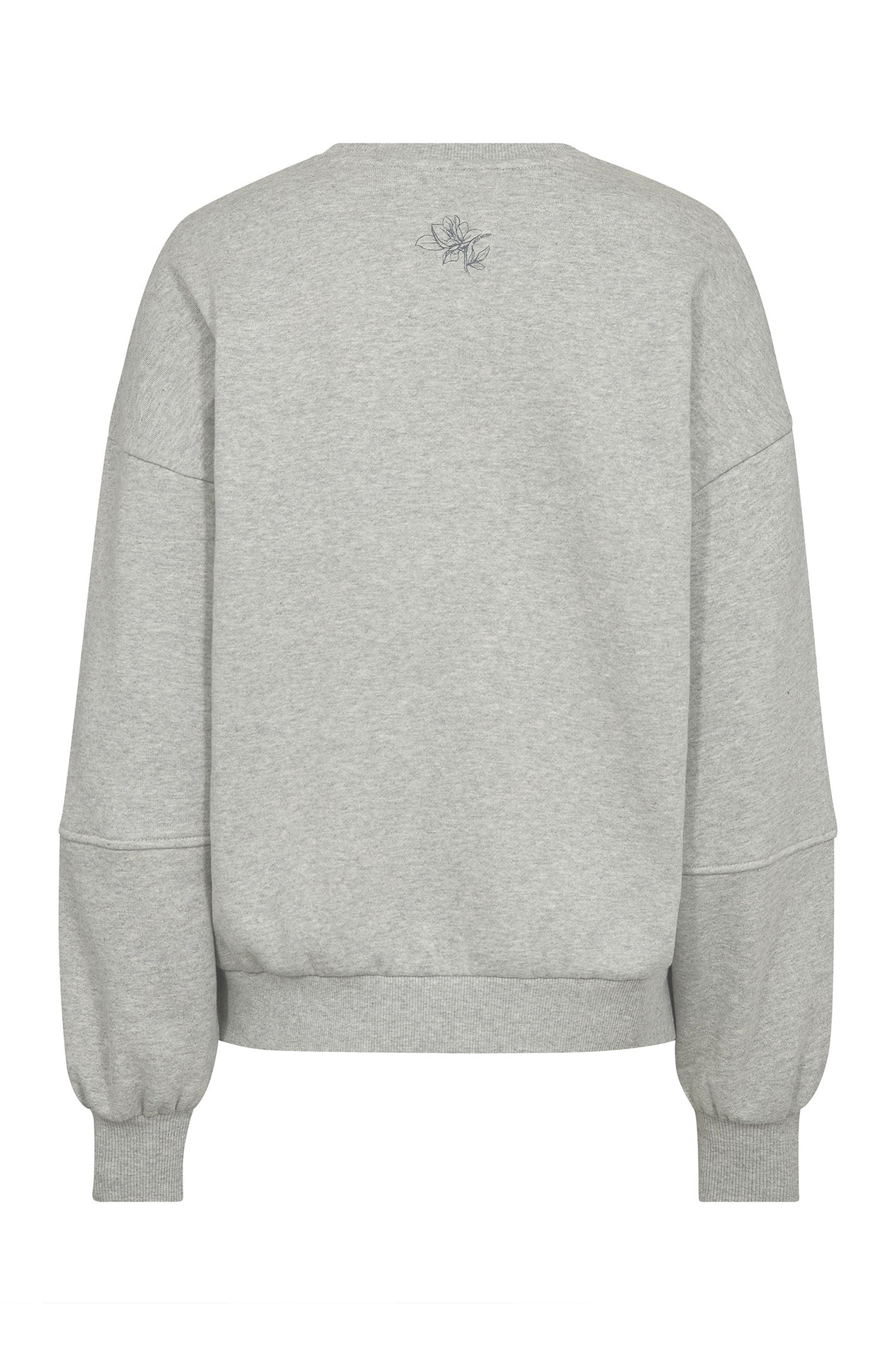 MMRafa O-LS Sweatshirt Light Grey Melange - 179010