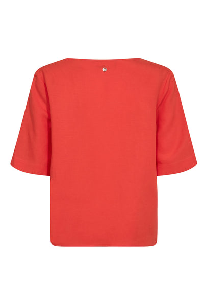 MMRaina Alexis Blouse Spicy Orange - 176930 Thumbnail