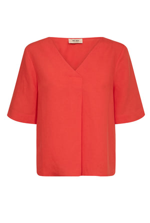 MMRaina Alexis Blouse Spicy Orange - 176930