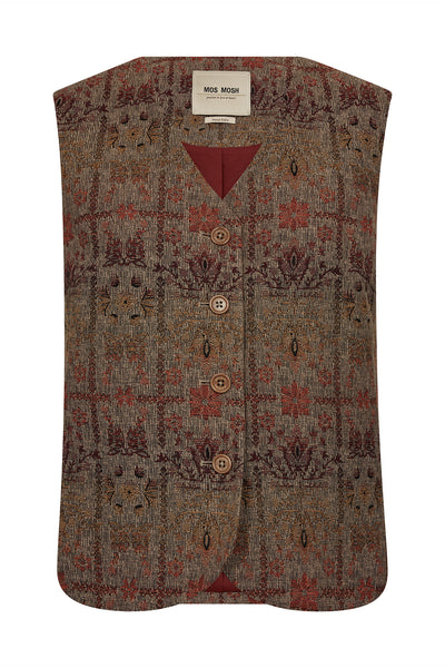 MMRie Kelsie Vest Cowhide - 179830 Thumbnail