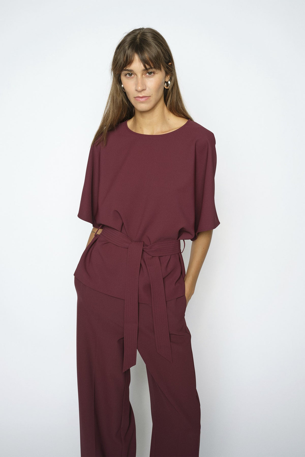 MMRikala Miley Blouse Port Royale - 173340
