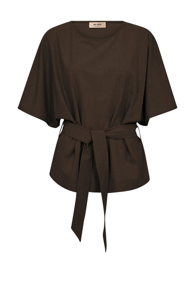 MMRikas Roy Blouse Coffee Quartz - 178320 Thumbnail