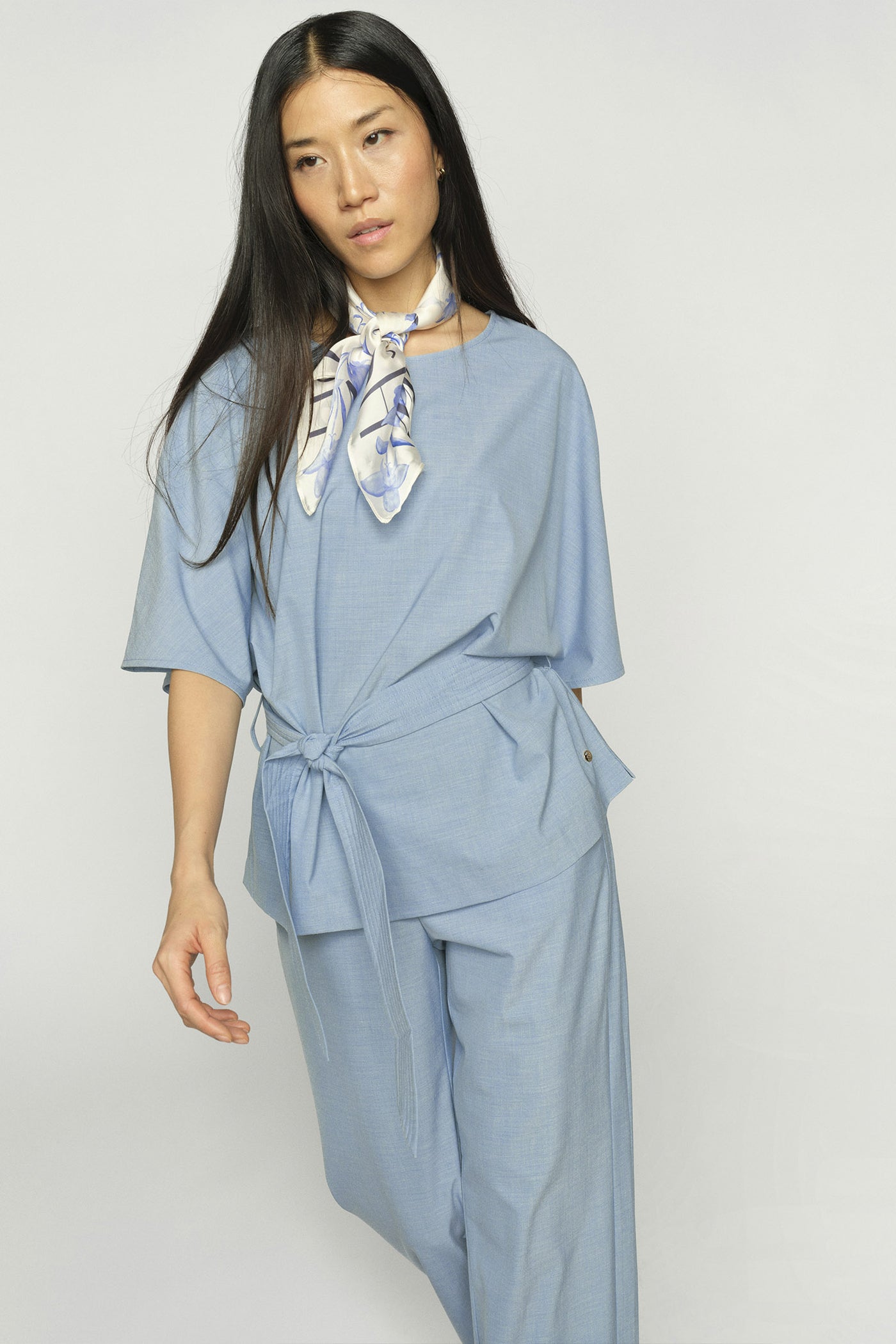 MMRikas Roy Blouse Light Blue - 178320