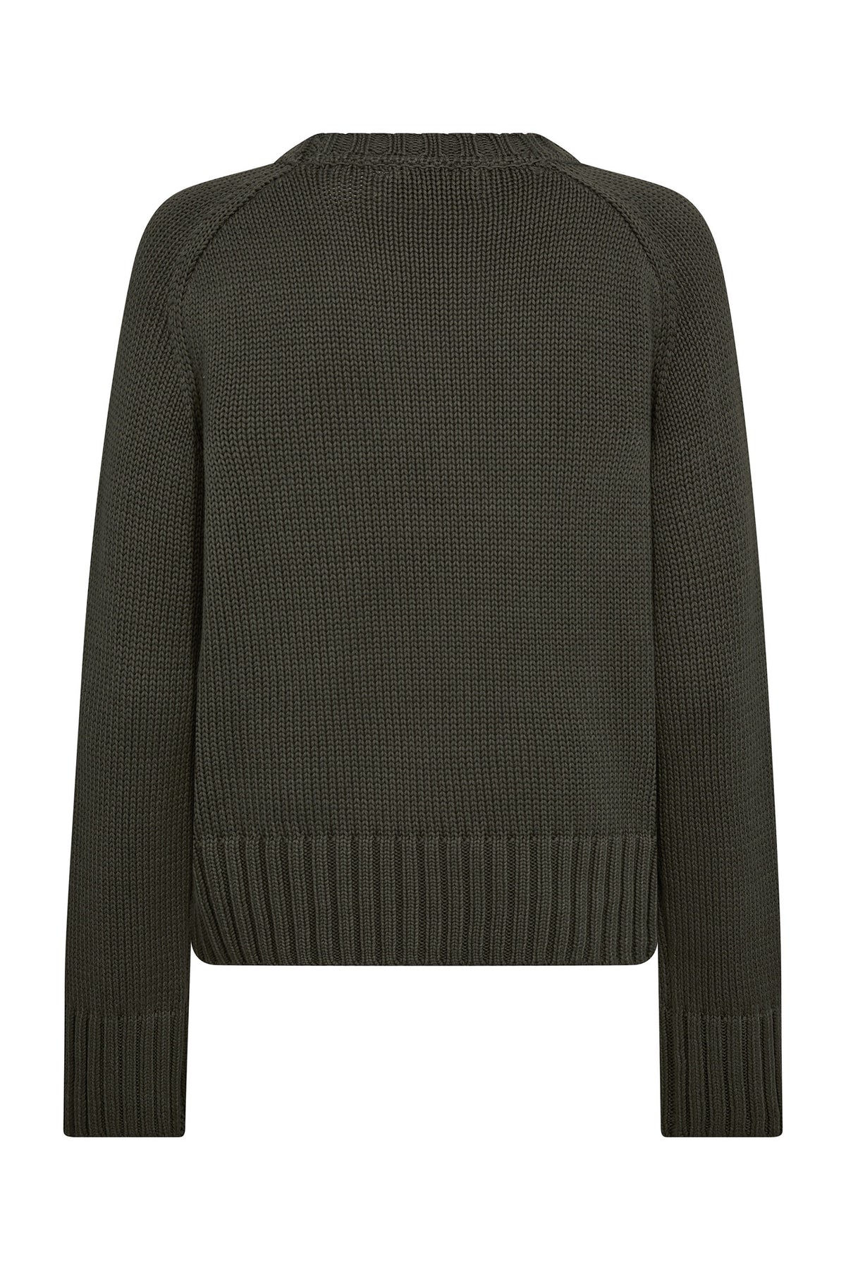 MMRola Bine Crewneck Knit Olive night - 176210