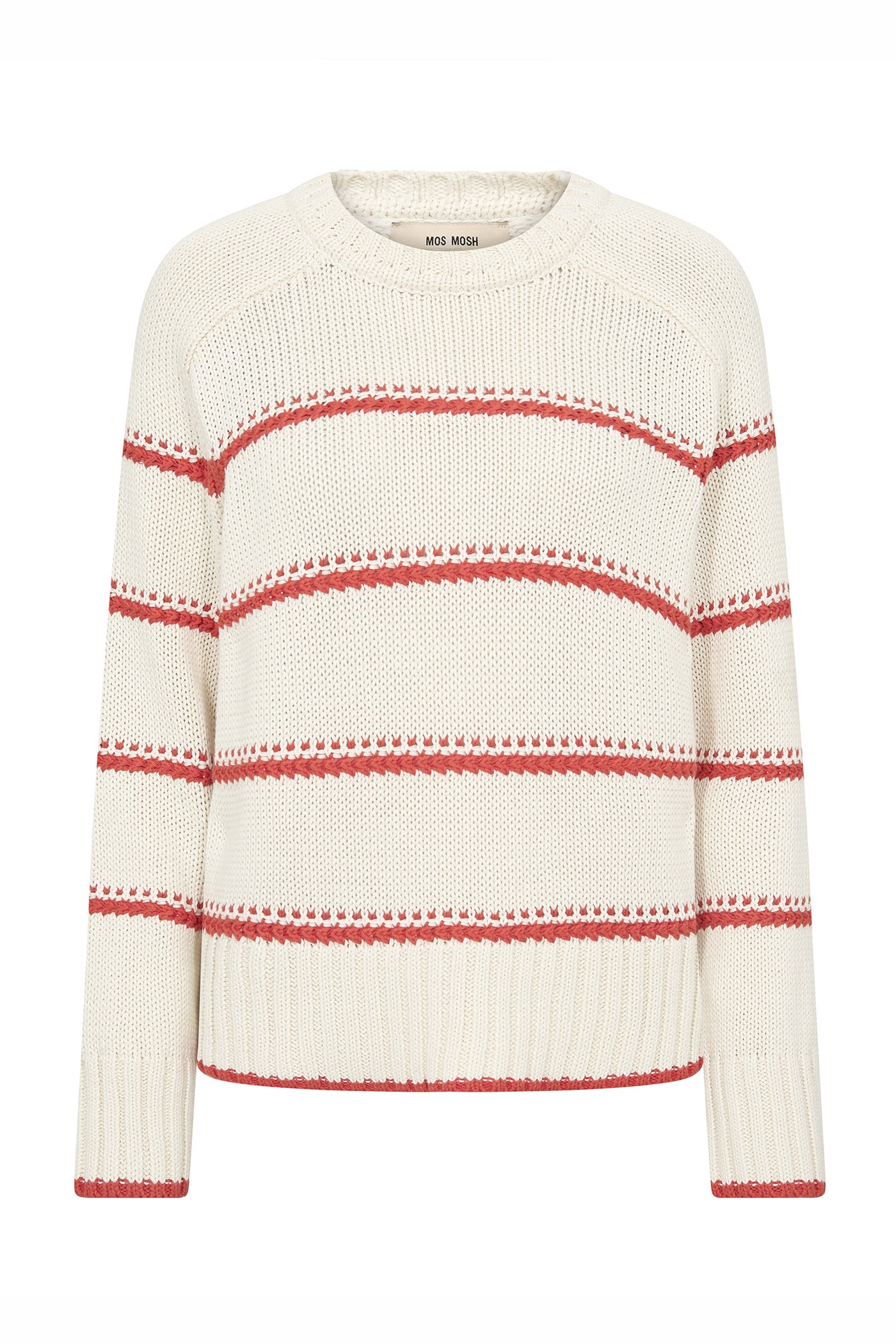 MMRola Bine Stripe Crewneck Kn Spicy Orange - 176680