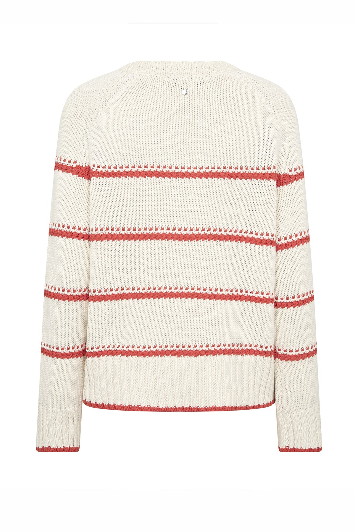 MMRola Bine Stripe Crewneck Kn Spicy Orange - 176680