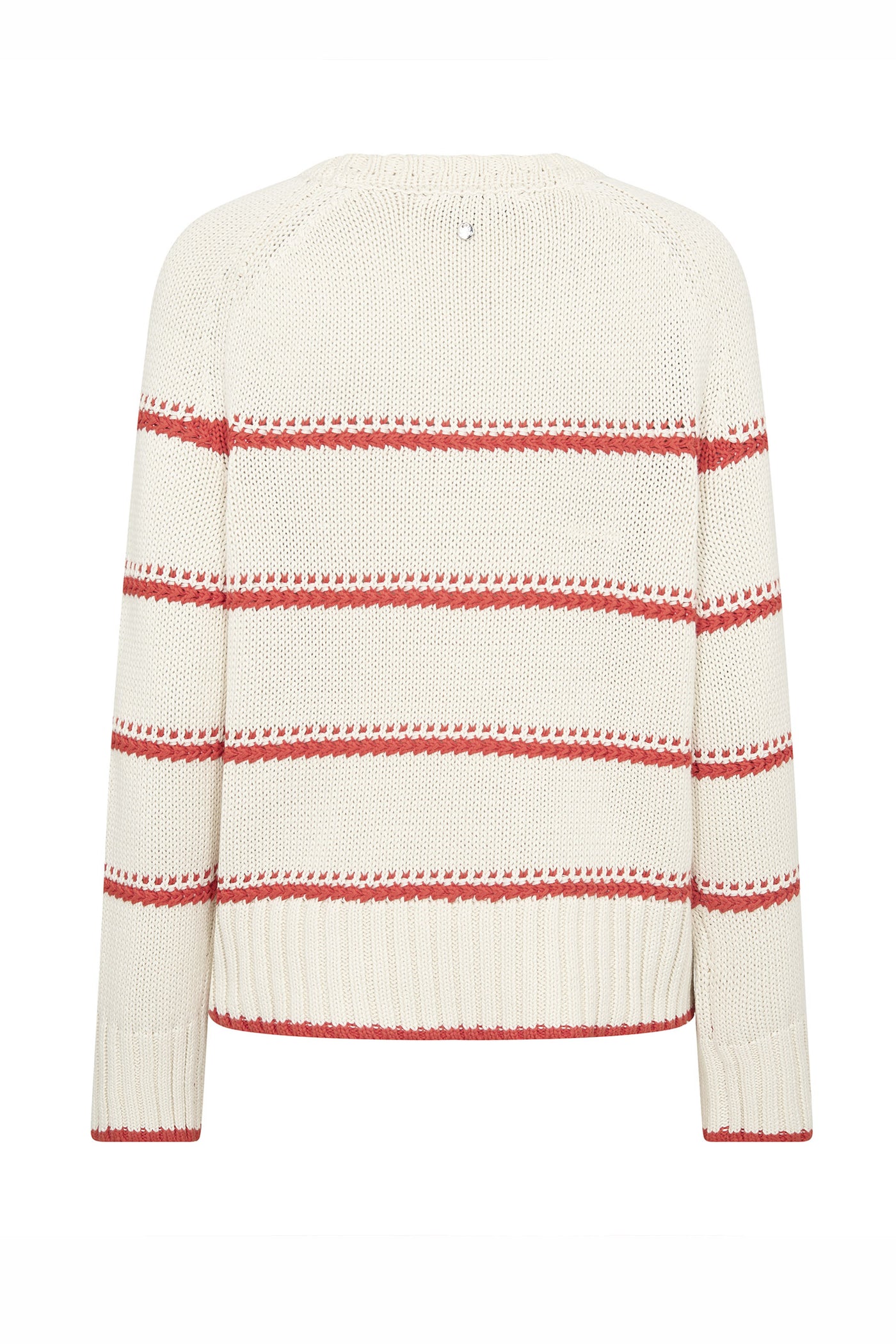 MMRola Bine Stripe Crewneck Kn Spicy Orange - 176680