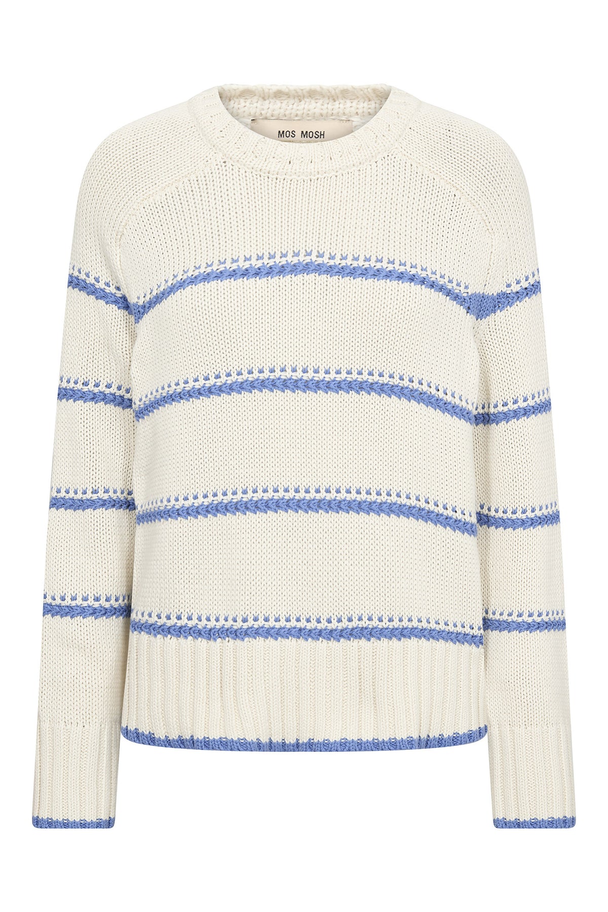 MMRola Bine Stripe Crewneck Kn ULTRAMARINE - 176680