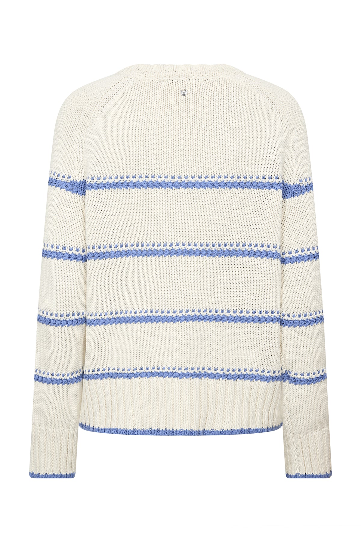 MMRola Bine Stripe Crewneck Kn ULTRAMARINE - 176680