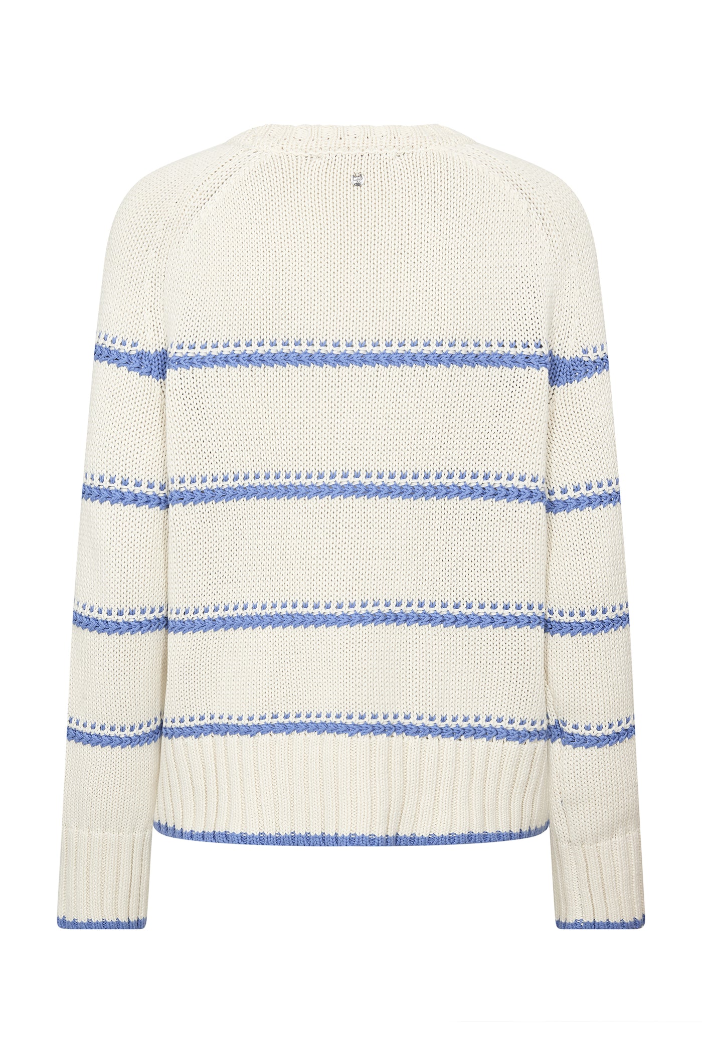 MMRola Bine Stripe Crewneck Kn ULTRAMARINE - 176680