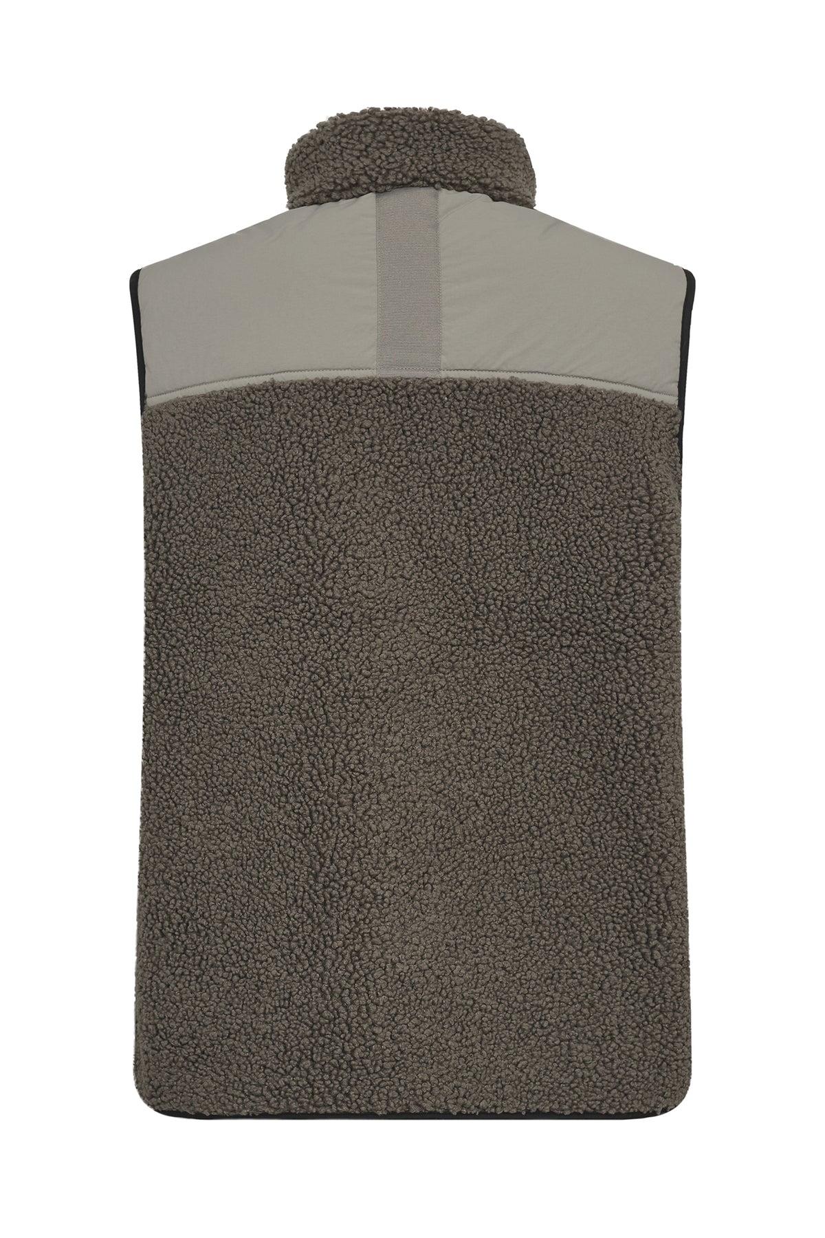 MMRowe Eli Teddy Vest Dusty Olive - 179570